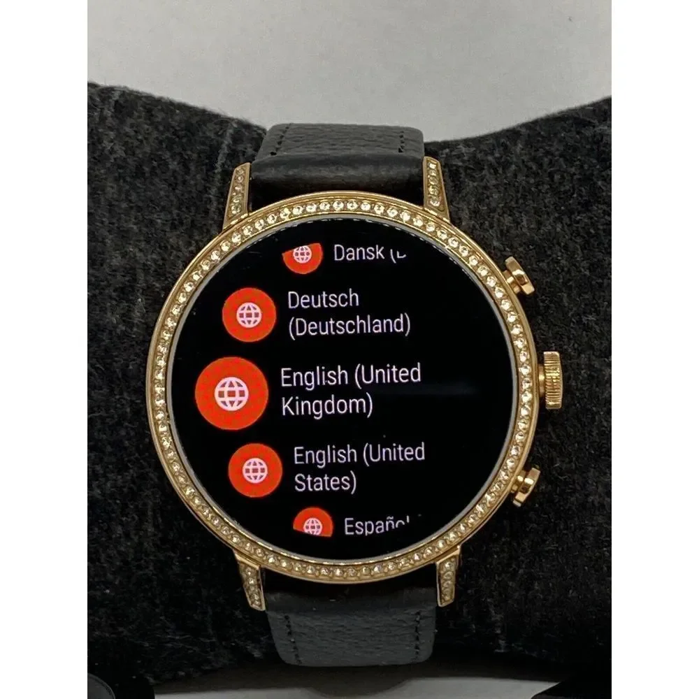 Fossil Gen 4 Authentic Digital Dial Smart Watch Custom Band FTW6015 LT308